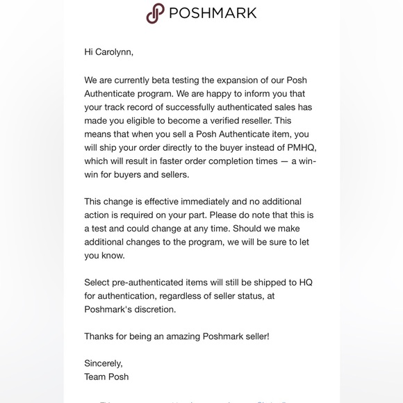 Hi! I’m Carolynn! Welcome to my closet! - Picture 5 of 5